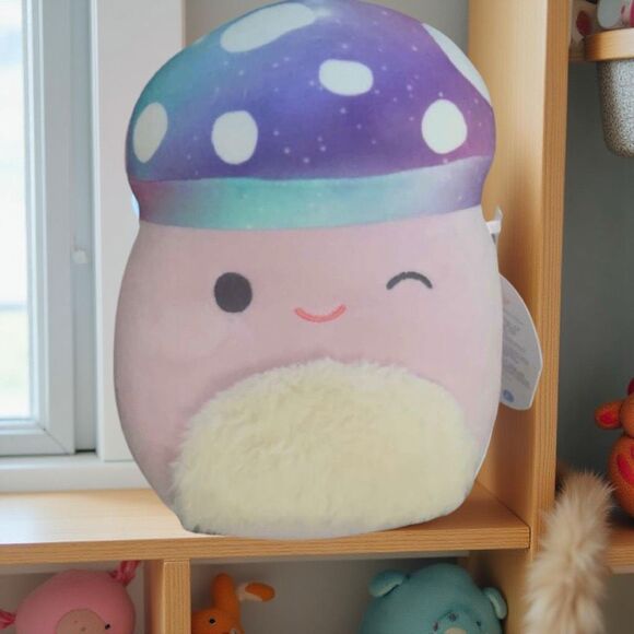 NWT Minya the Mushroom Squishmallow 7.5” - Picture 1 of 4